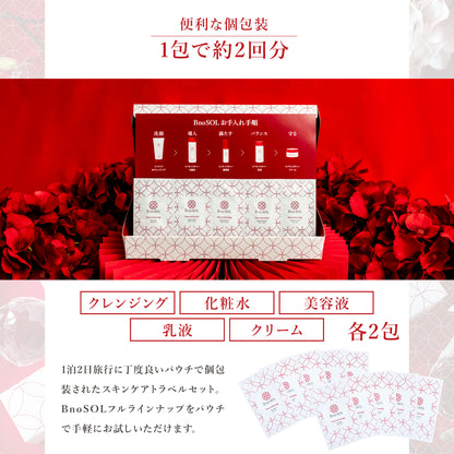B no SOL ビノソル BnoSOL_18_トラベルセット２日分_セット内容