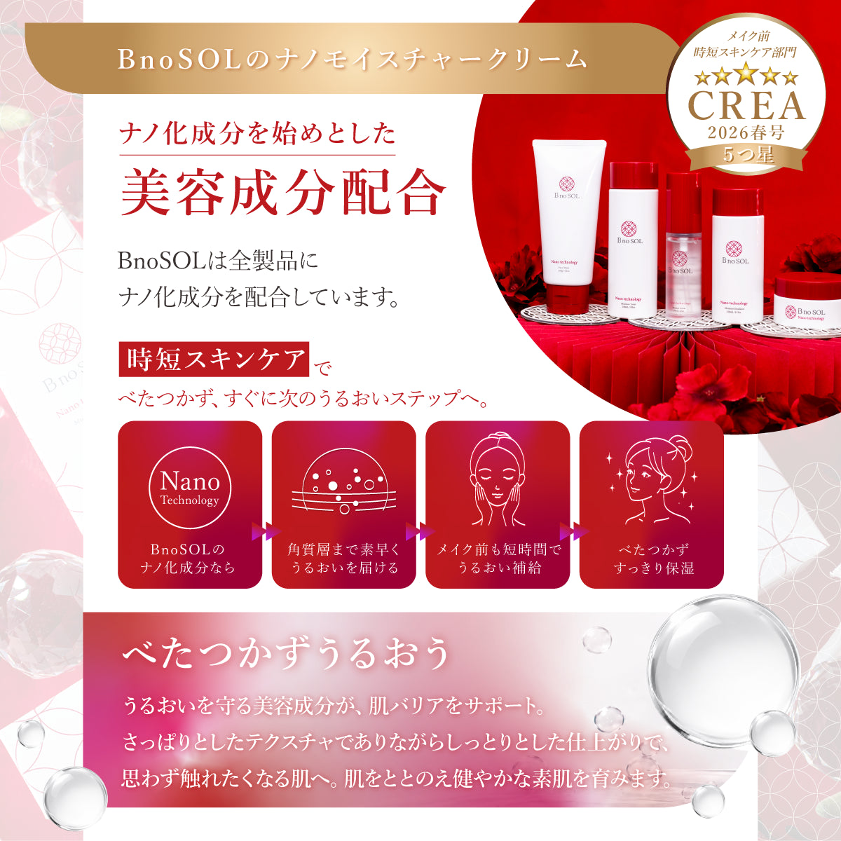 B no SOL ビノソル BnoSOL_9_フルセット_美容成分配合