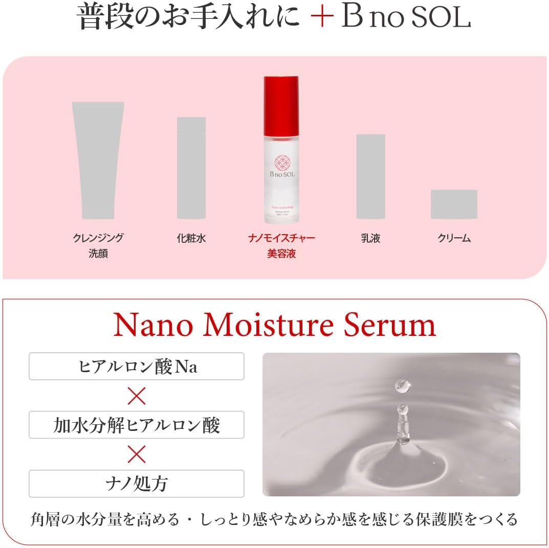 BnoSOL ナノモイスチャー美容液