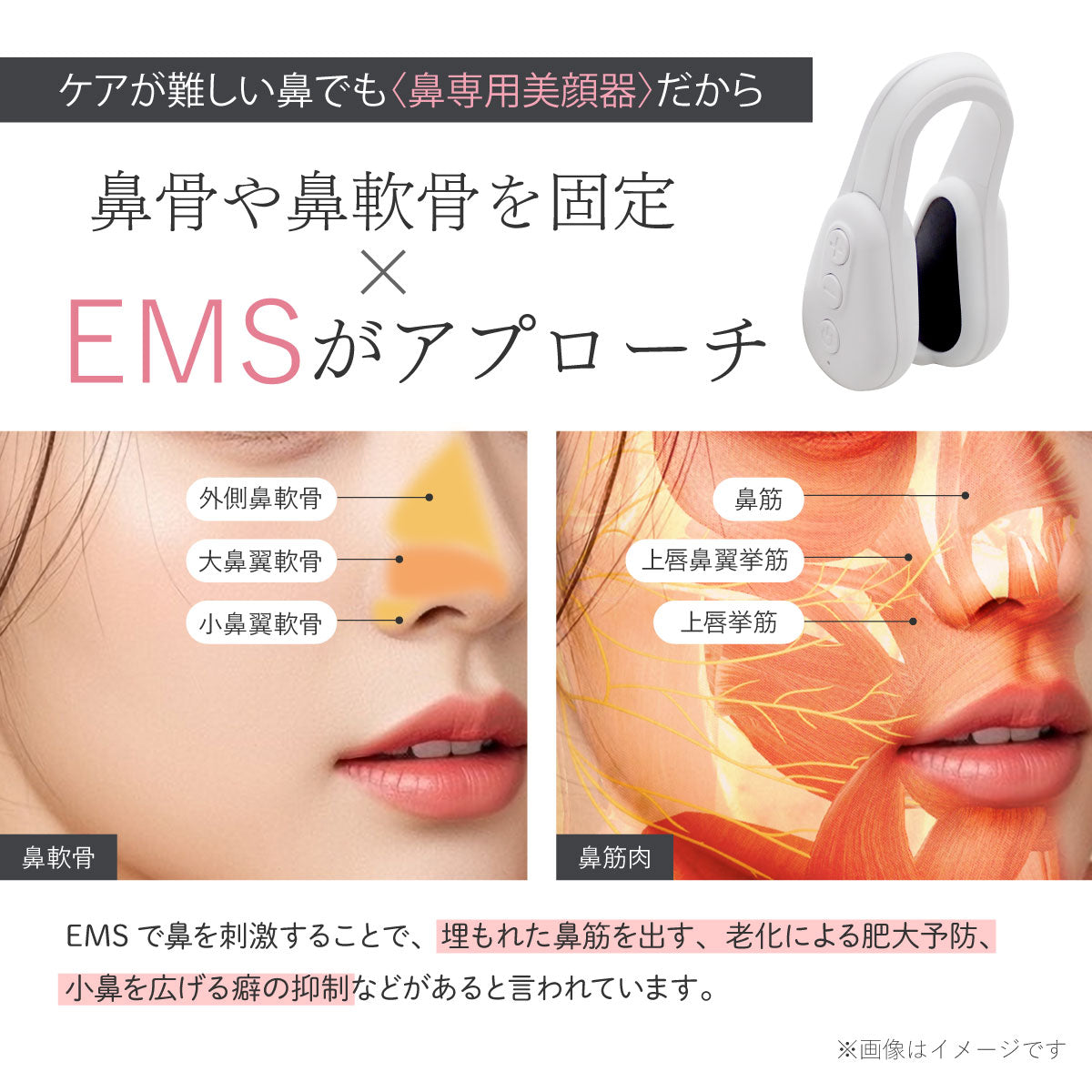 BnoSOL 鼻美顔器
